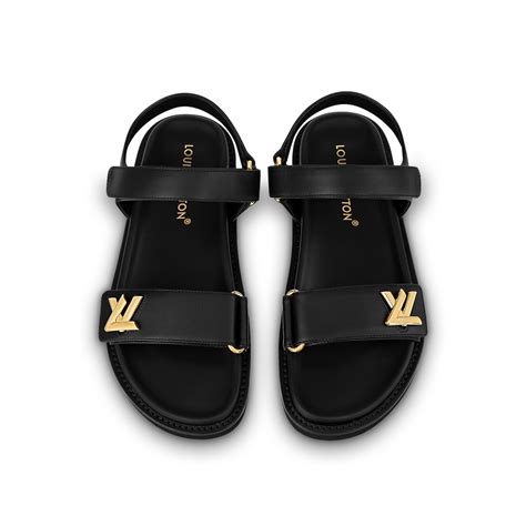 louis vuitton sunshine sandals|Louis Vuitton sandals women's.